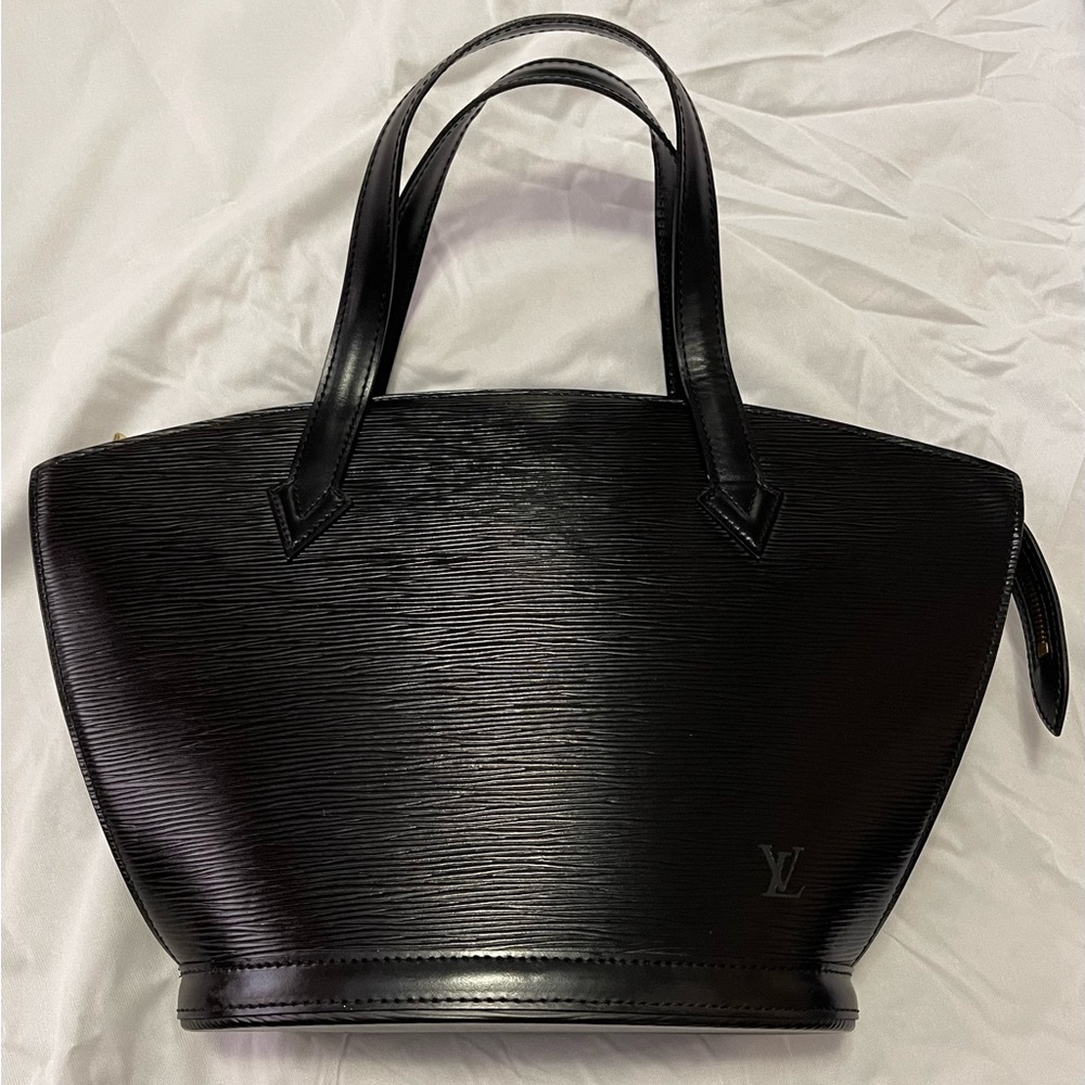Louis Vuitton black Epi Saint Jacques PM Bag in excellent condition